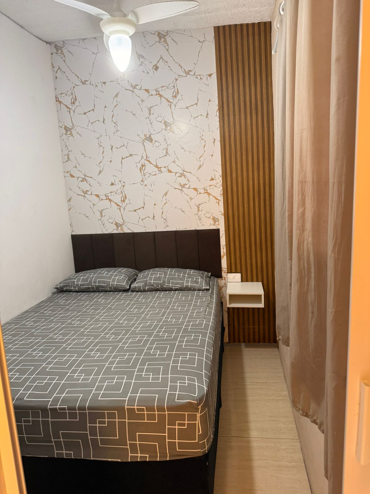 Quarto com Beliches da Kitnet 4