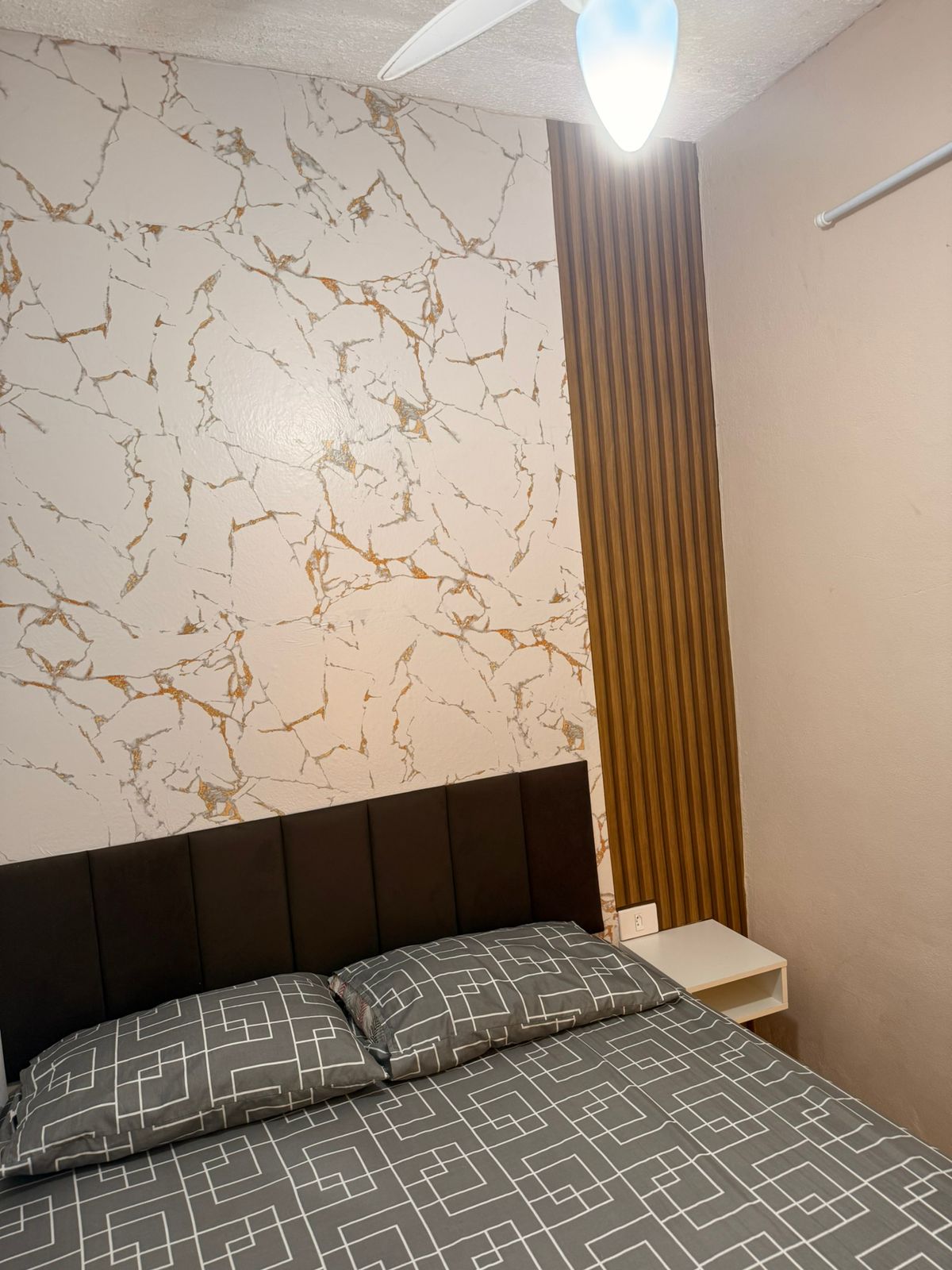 Quarto de Casal da Kitnet 4